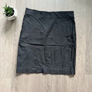 Studio Point Black Mini Pencil Skirt